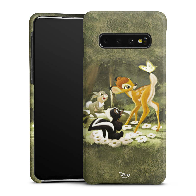 Galaxy S10 Handy Premium Case Smartphone Handyhülle Schutzhülle matt Disney Official Licensed Product Bambi Premium Case