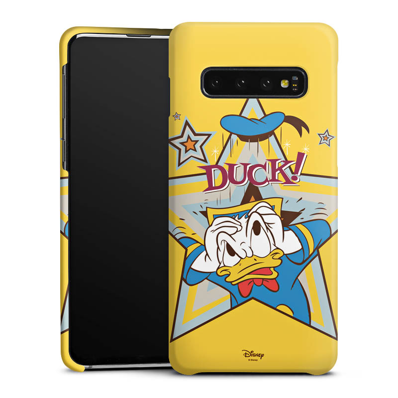 Galaxy S10 Handy Premium Case Smartphone Handyhülle Schutzhülle matt Official Licensed Product Donald Duck Disney Premium Case