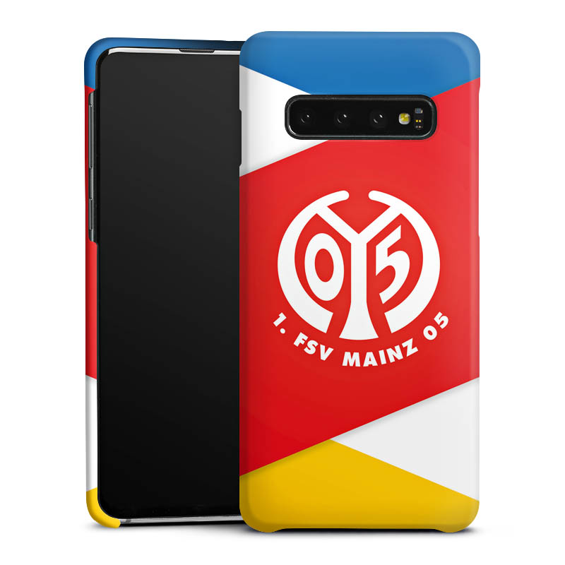 Galaxy S10 Handy Premium Case Smartphone Handyhülle Schutzhülle matt Official Licensed Product Soccer 1. Fsv Mainz 05 E.V. Premium Case