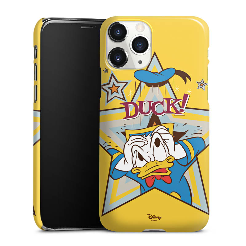 iPhone 11 Pro Handy Premium Case Smartphone Handyhülle Schutzhülle glänzend Official Licensed Product Donald Duck Disney Premium Case