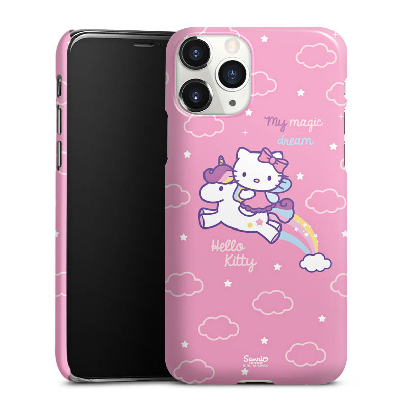 iPhone 11 Pro Handy Premium Case Smartphone Handyhülle Schutzhülle glänzend Einhorn Official Licensed Product Hello Kitty Premium Case