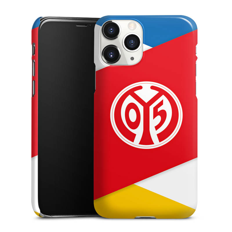 iPhone 11 Pro Handy Premium Case Smartphone Handyhülle Schutzhülle glänzend Official Licensed Product Soccer 1. Fsv Mainz 05 E.V. Premium Case