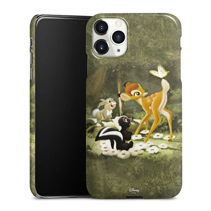 iPhone 11 Pro Max Handy Premium Case Smartphone Handyhülle Schutzhülle glänzend Disney Official Licensed Product Bambi Premium Case