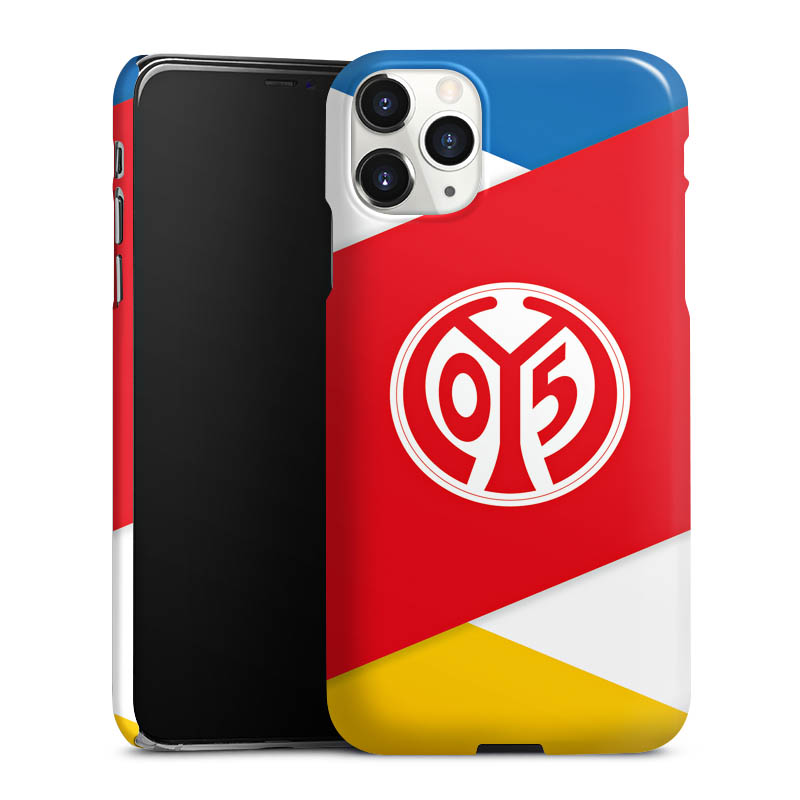 iPhone 11 Pro Max Handy Premium Case Smartphone Handyhülle Schutzhülle glänzend Official Licensed Product Soccer 1. Fsv Mainz 05 E.V. Premium Case