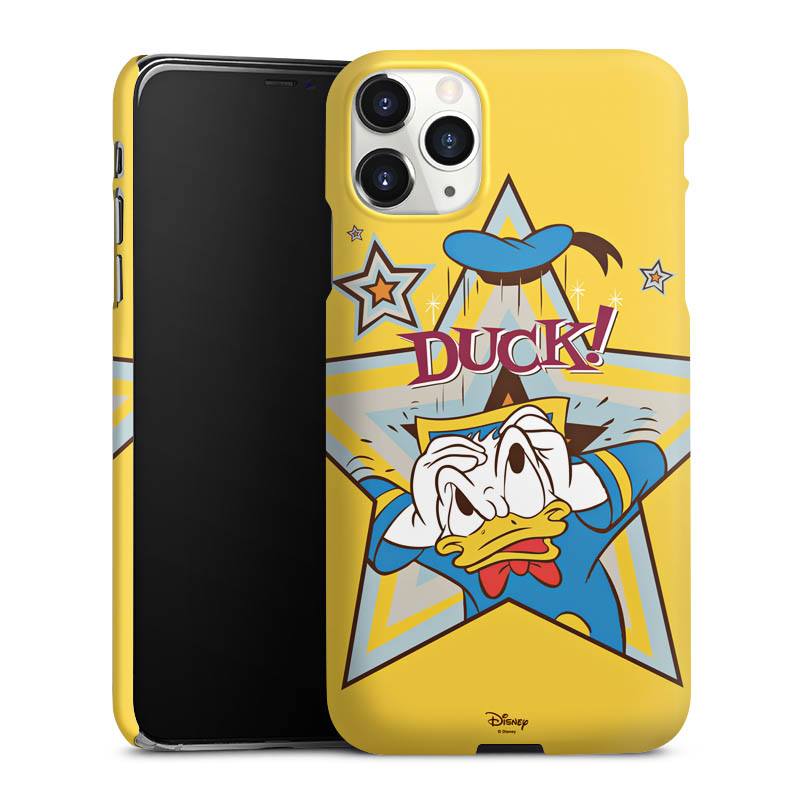 iPhone 11 Pro Max Handy Premium Case Smartphone Handyhülle Schutzhülle matt Official Licensed Product Donald Duck Disney Premium Case