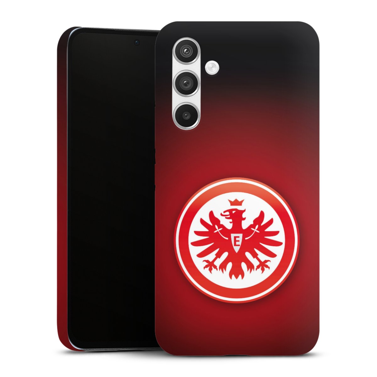 Galaxy A54 5G Handy Premium Case Smartphone Handyhülle Schutzhülle matt Eintracht Frankfurt Official Licensed Product Coat Of Arms Premium Case