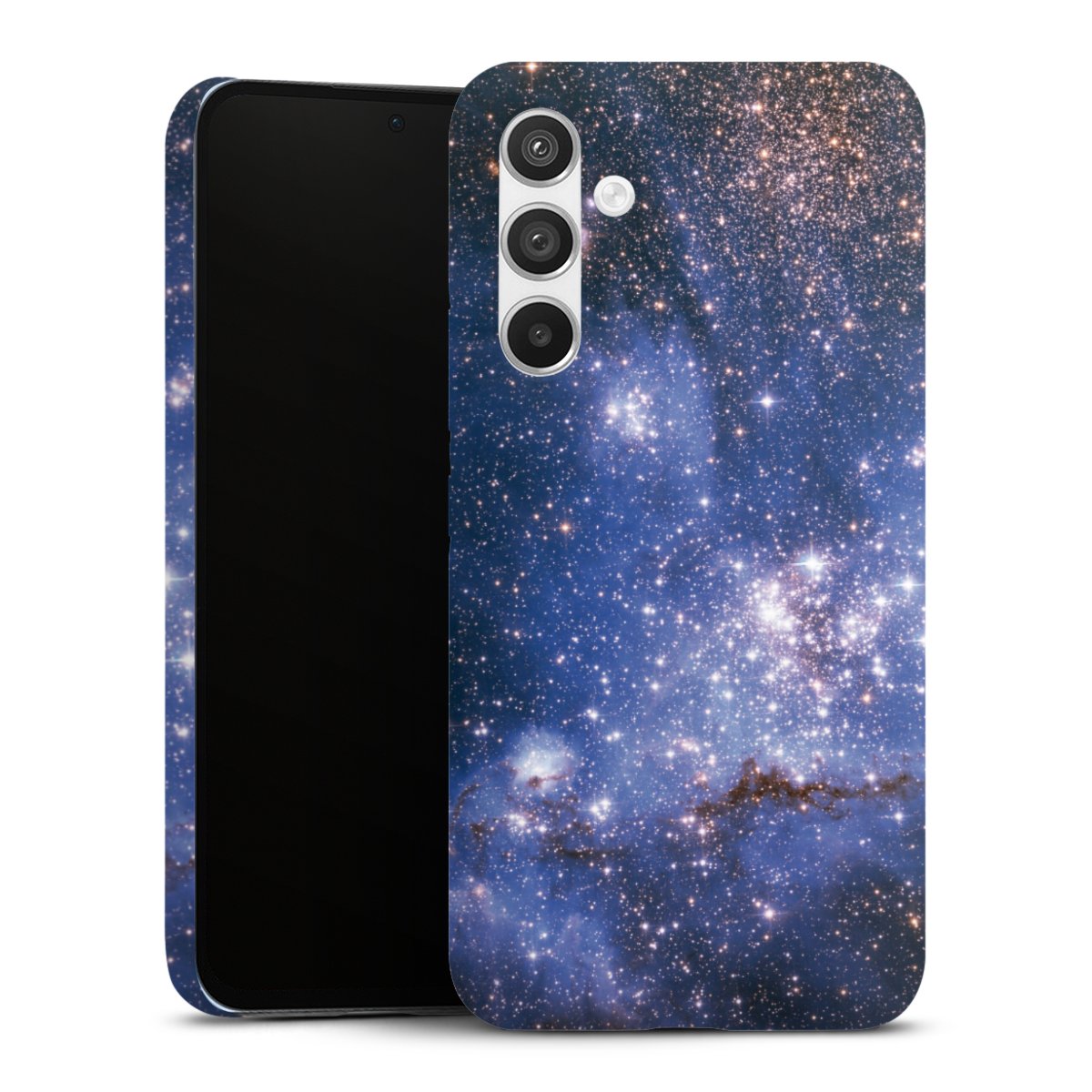 Galaxy A54 5G Handy Premium Case Smartphone Handyhülle Schutzhülle matt Weltall Galaxy Weltraum Premium Case