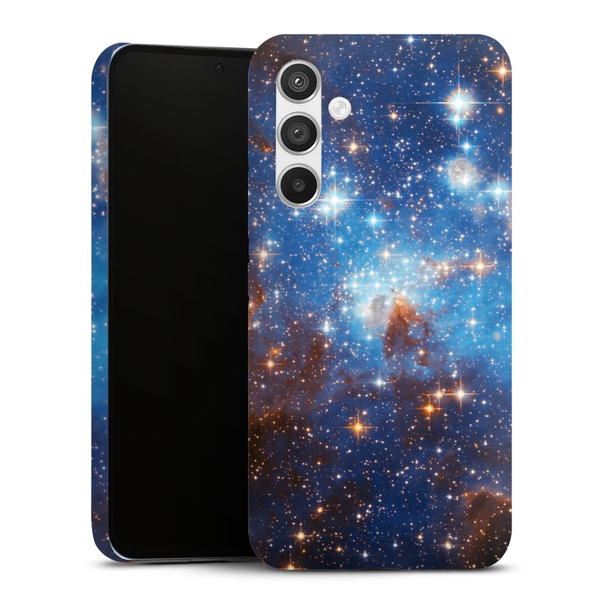 Galaxy A54 5G Handy Premium Case Smartphone Handyhülle Schutzhülle matt Star Weltall Galaxy Premium Case