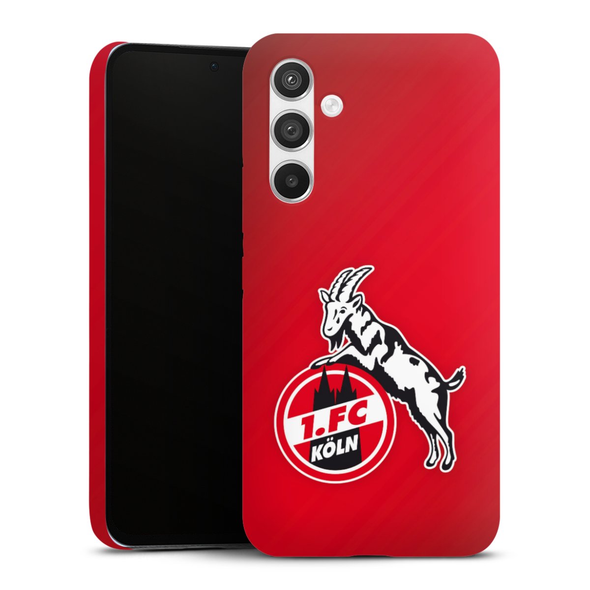 Galaxy A54 5G Handy Premium Case Smartphone Handyhülle Schutzhülle matt Official Licensed Product Effzeh 1. Fc Köln Premium Case