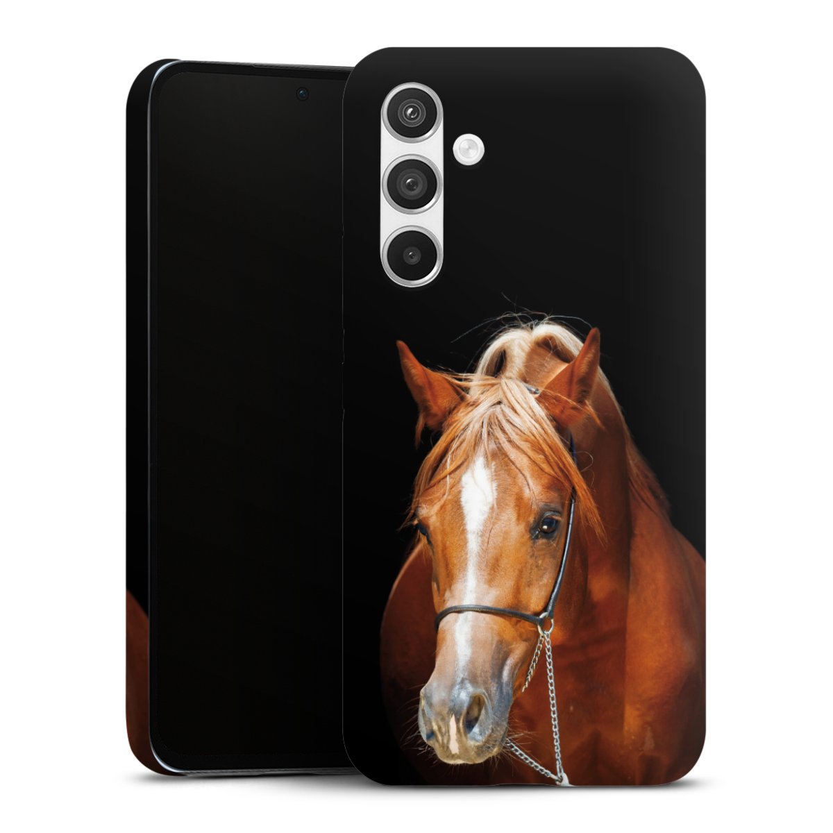 Galaxy A54 5G Handy Premium Case Smartphone Handyhülle Schutzhülle matt Mare Horse Hobby Premium Case