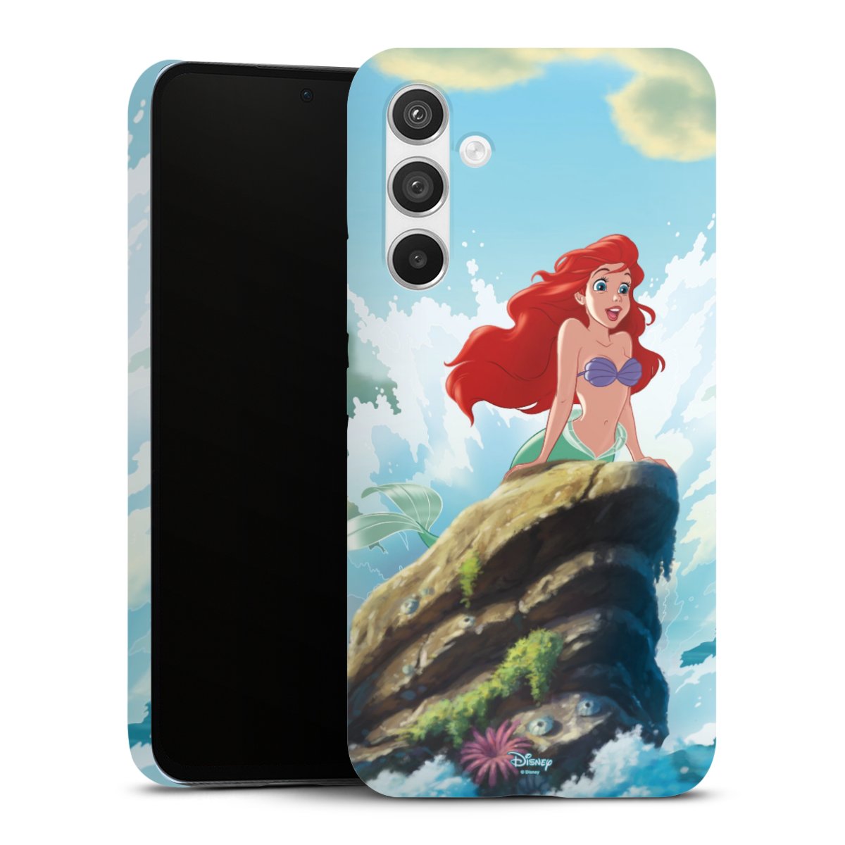 Galaxy A54 5G Handy Premium Case Smartphone Handyhülle Schutzhülle matt Mermaid Arielle Die Meerjungfrau Official Licensed Product Premium Case