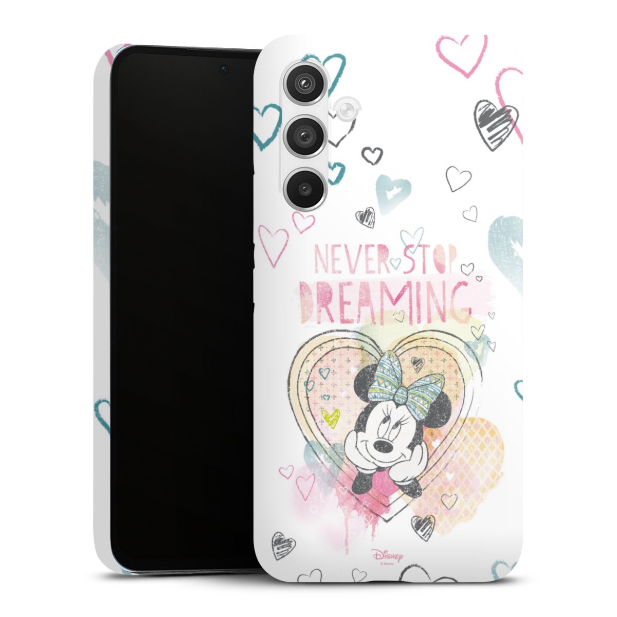 Galaxy A54 5G Handy Premium Case Smartphone Handyhülle Schutzhülle matt Disney Official Licensed Product Minnie Mouse Premium Case