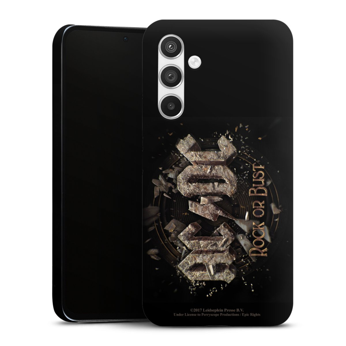 Galaxy A54 5G Handy Premium Case Smartphone Handyhülle Schutzhülle matt Acdc Official Licensed Product Rock Or Bust Premium Case