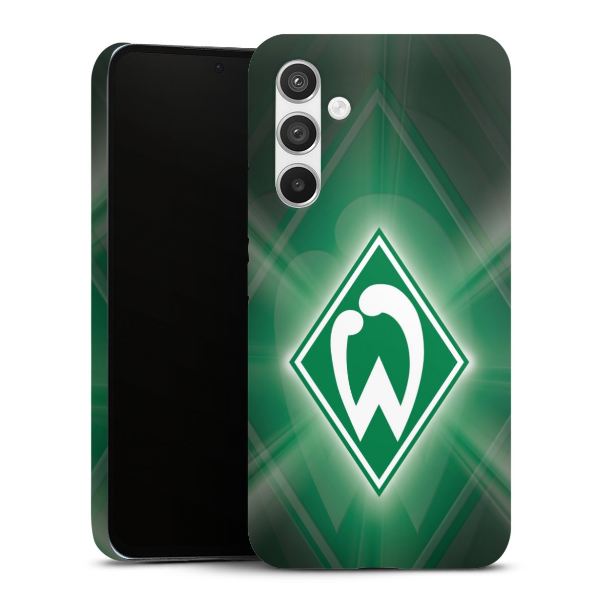 Galaxy A54 5G Handy Premium Case Smartphone Handyhülle Schutzhülle matt Sv Werder Bremen Official Licensed Product Coat Of Arms Premium Case