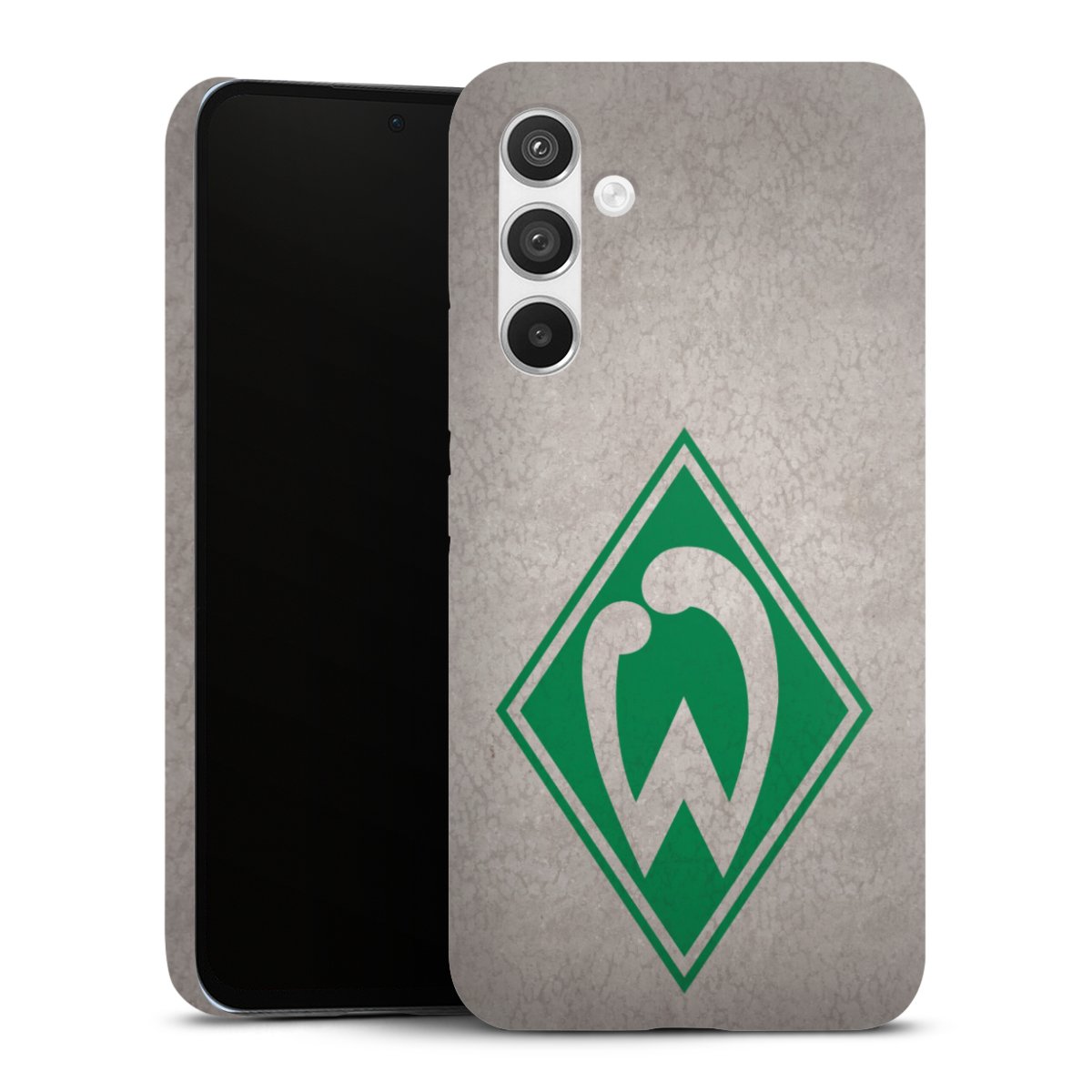 Galaxy A54 5G Handy Premium Case Smartphone Handyhülle Schutzhülle matt Sv Werder Bremen Concrete Official Licensed Product Premium Case