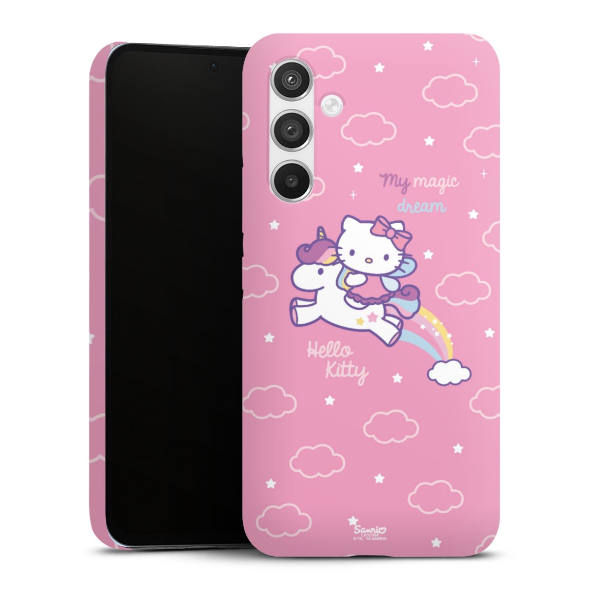 Galaxy A54 5G Handy Premium Case Smartphone Handyhülle Schutzhülle matt Einhorn Official Licensed Product Hello Kitty Premium Case