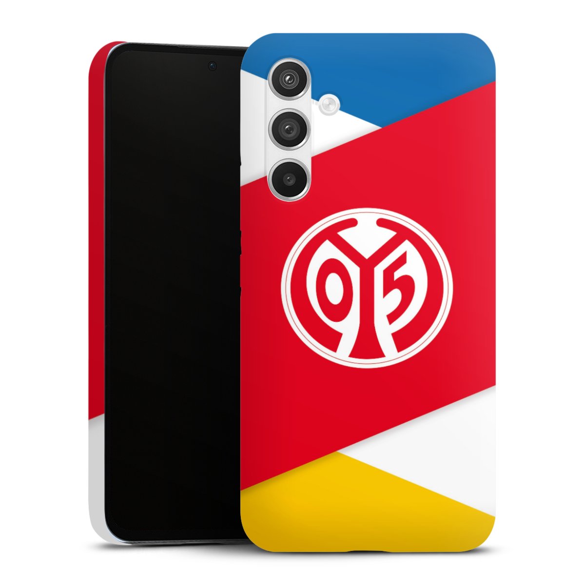 Galaxy A54 5G Handy Premium Case Smartphone Handyhülle Schutzhülle matt Official Licensed Product Soccer 1. Fsv Mainz 05 E.V. Premium Case