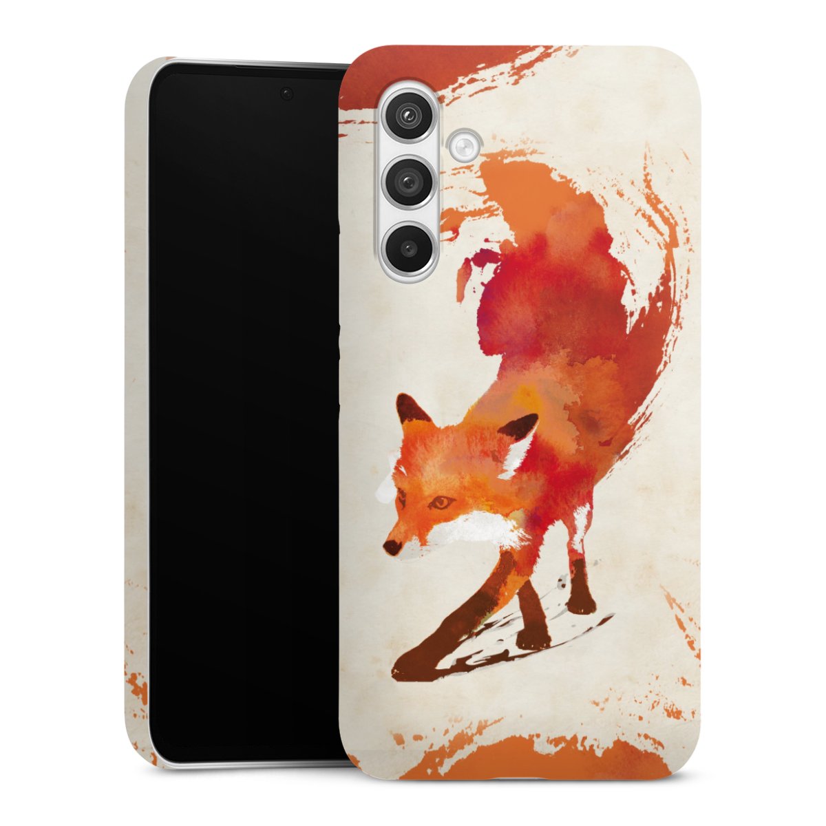 Galaxy A54 5G Handy Premium Case Smartphone Handyhülle Schutzhülle glänzend Fox Graphic Premium Case