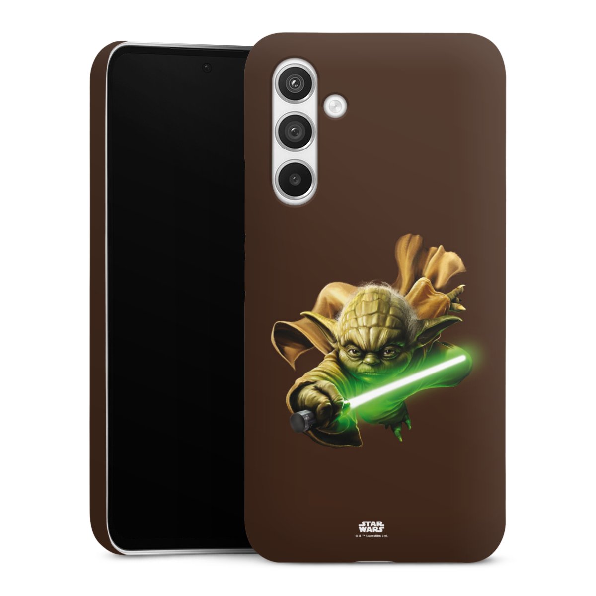 Galaxy A54 5G Handy Premium Case Smartphone Handyhülle Schutzhülle glänzend Yoda Merchandise Star Wars Premium Case