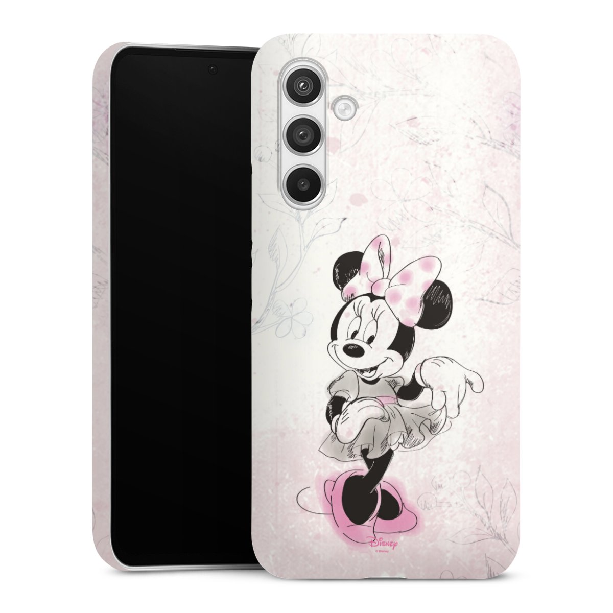 Galaxy A54 5G Handy Premium Case Smartphone Handyhülle Schutzhülle glänzend Disney Minnie Mouse Vintage Premium Case