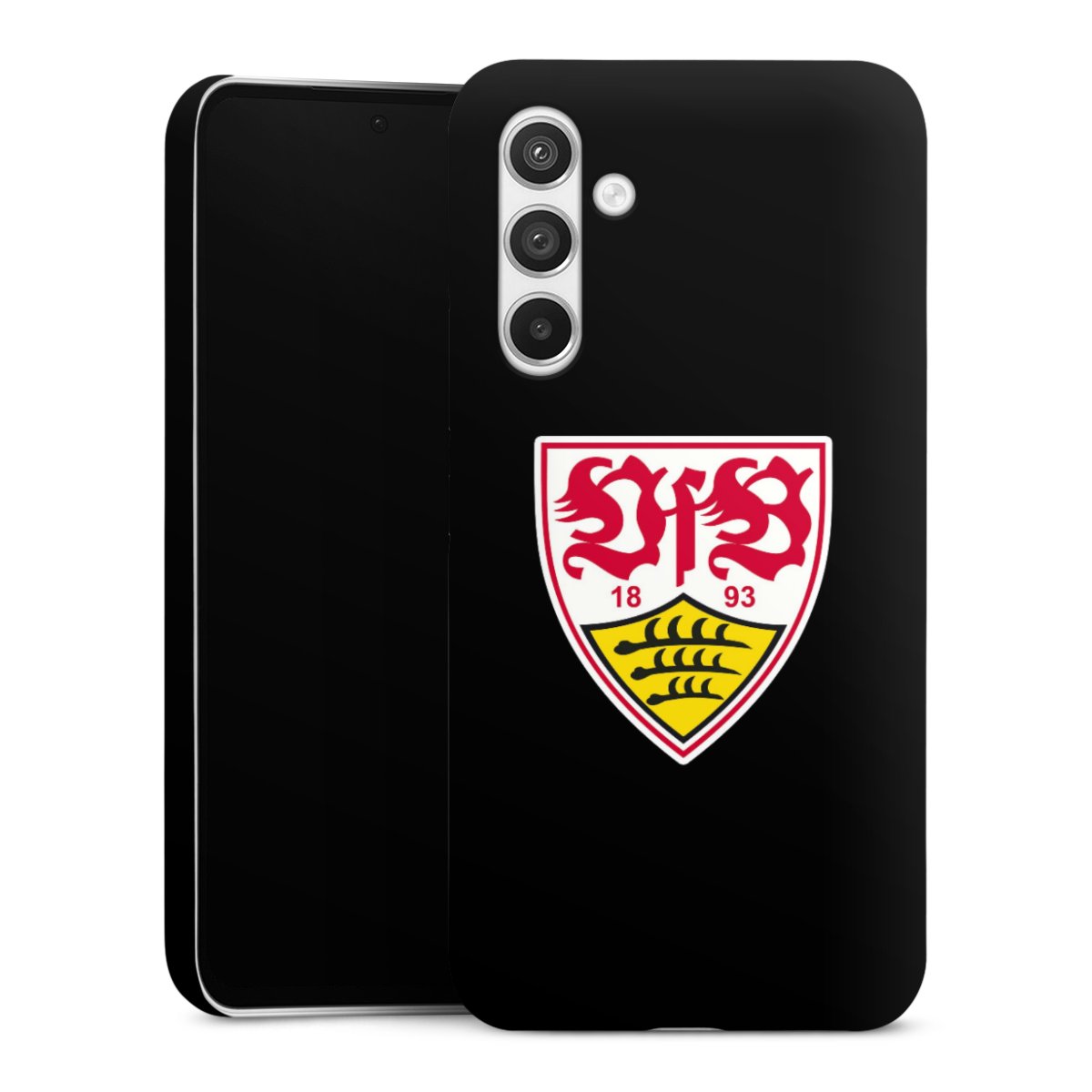 Galaxy A54 5G Handy Premium Case Smartphone Handyhülle Schutzhülle glänzend Vfb Stuttgart Official Licensed Product Coat Of Arms Premium Case