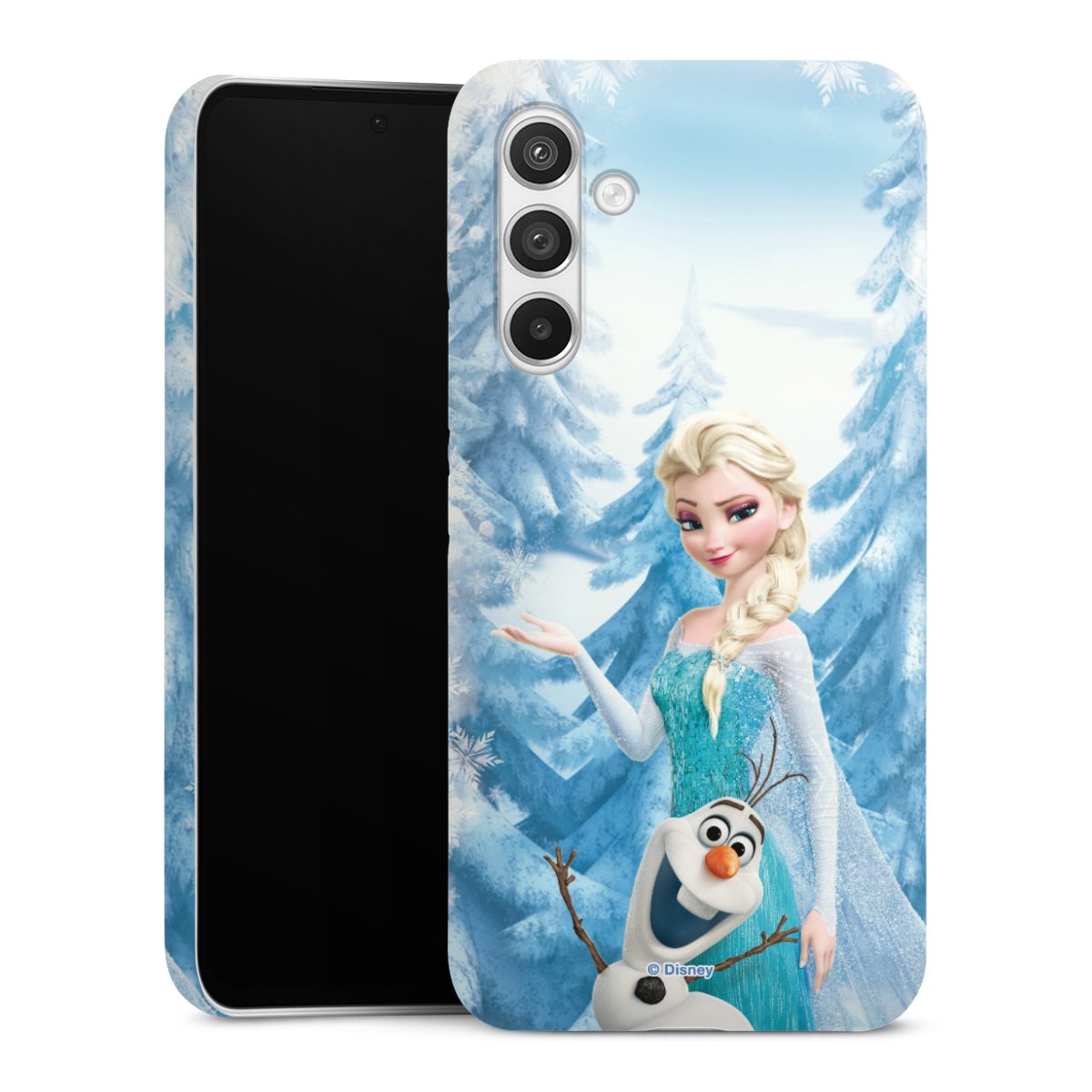 Galaxy A54 5G Handy Premium Case Smartphone Handyhülle Schutzhülle glänzend Official Licensed Product Frozen Elsa Disney Premium Case