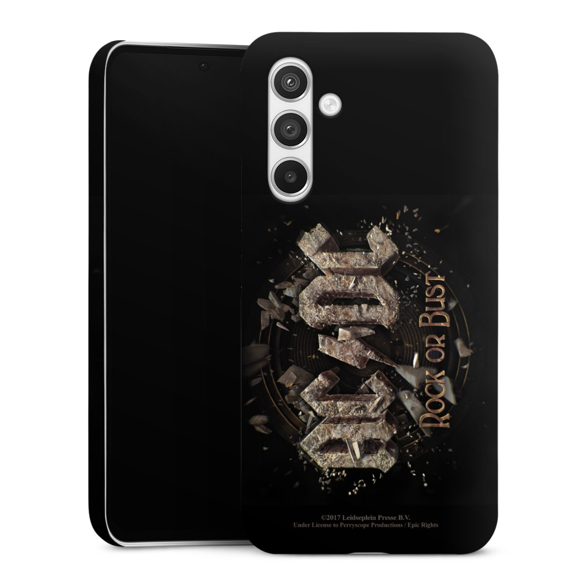 Galaxy A54 5G Handy Premium Case Smartphone Handyhülle Schutzhülle glänzend Acdc Official Licensed Product Rock Or Bust Premium Case