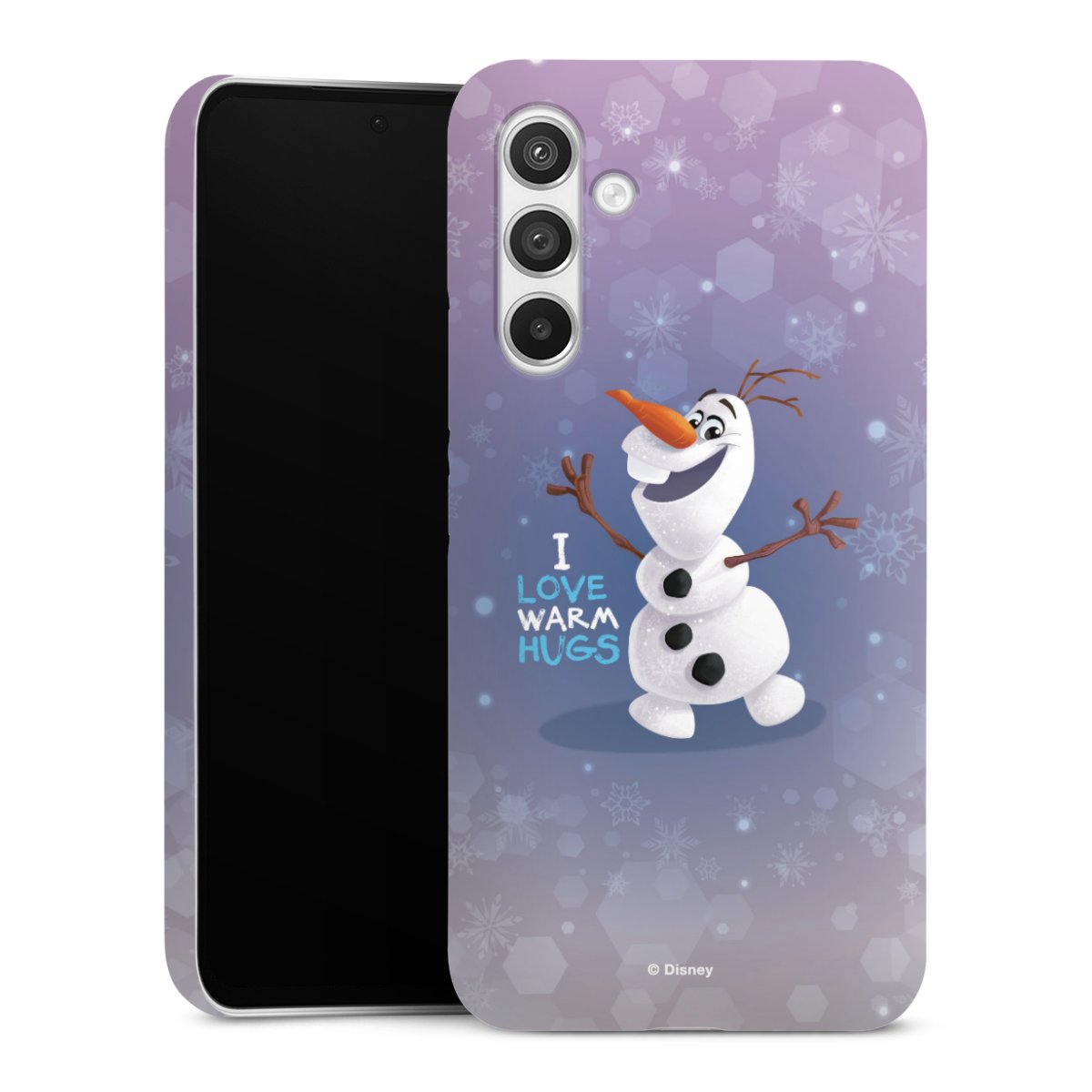 Galaxy A54 5G Handy Premium Case Smartphone Handyhülle Schutzhülle glänzend Frozen Frozen Olaf Official Licensed Product Premium Case