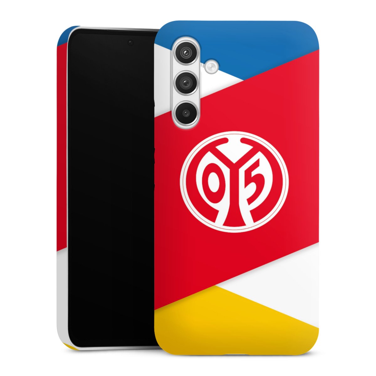 Galaxy A54 5G Handy Premium Case Smartphone Handyhülle Schutzhülle glänzend Official Licensed Product Soccer 1. Fsv Mainz 05 E.V. Premium Case