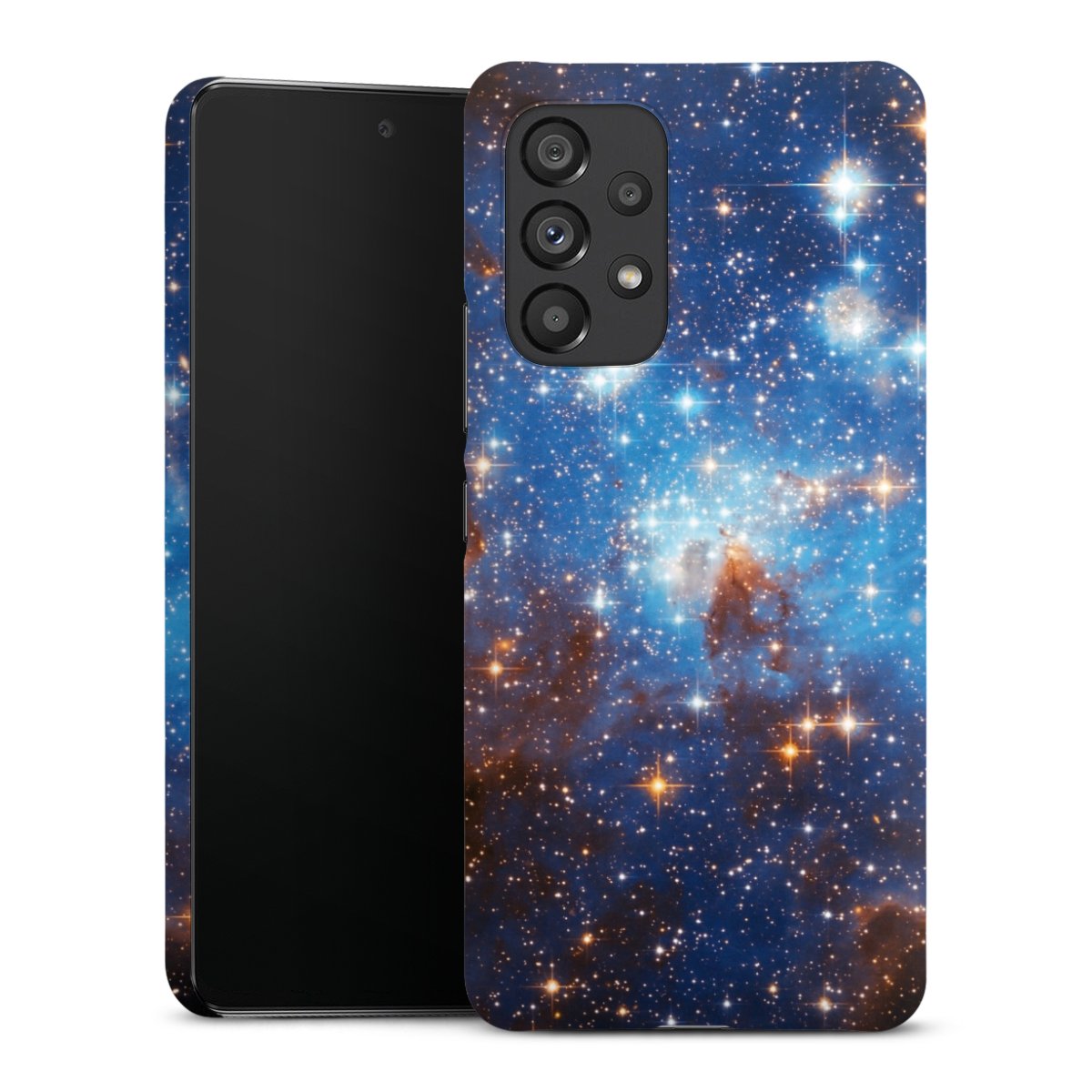 Galaxy A53 5G Handy Premium Case Smartphone Handyhülle Schutzhülle matt Star Weltall Galaxy Premium Case