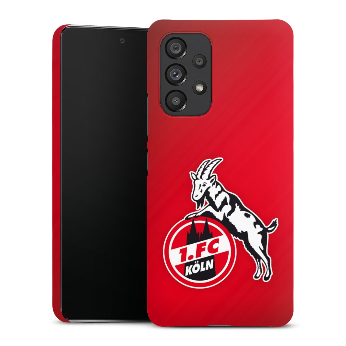 Galaxy A53 5G Handy Premium Case Smartphone Handyhülle Schutzhülle matt Official Licensed Product Effzeh 1. Fc Köln Premium Case