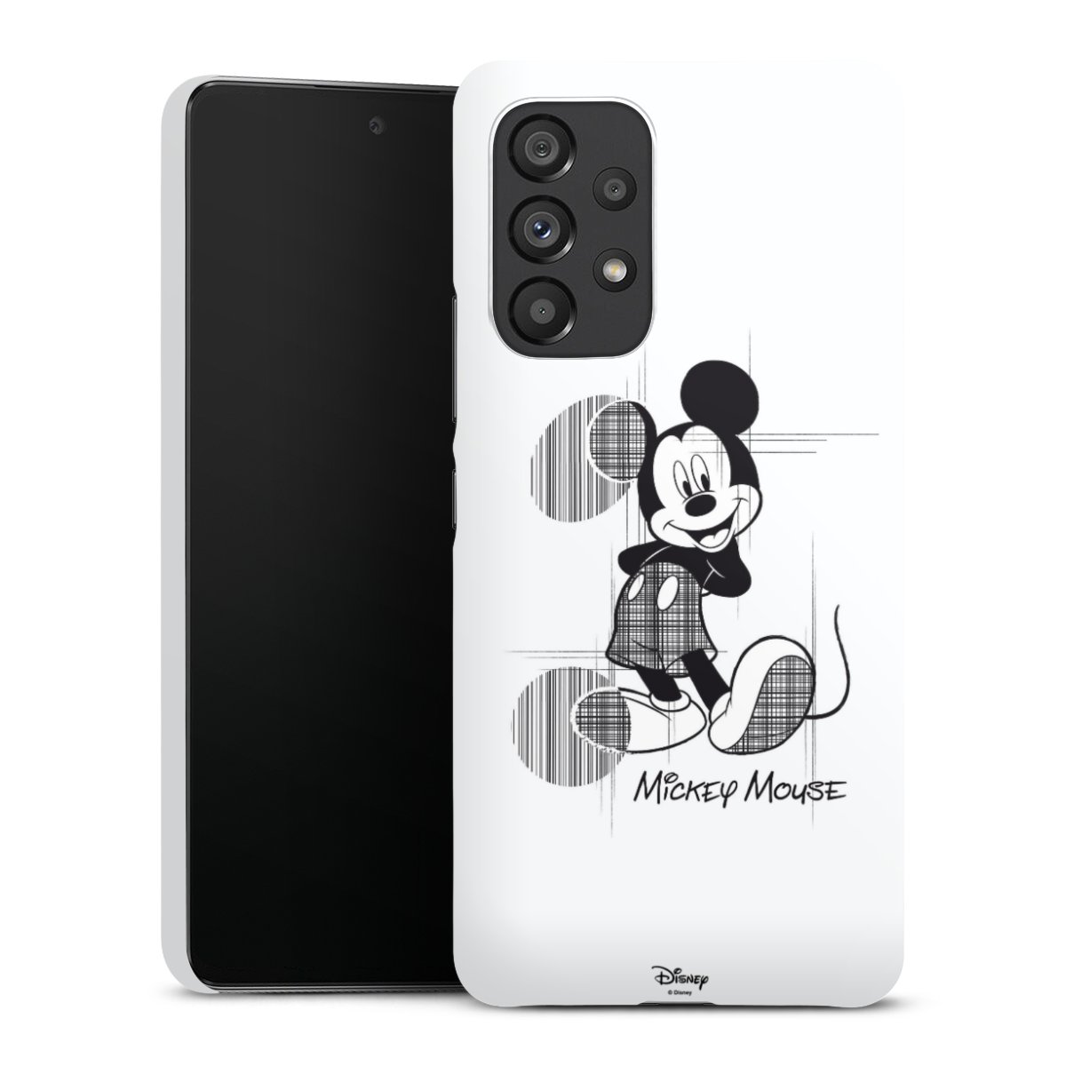 Galaxy A53 5G Handy Premium Case Smartphone Handyhülle Schutzhülle matt Disney Official Licensed Product Mickey Mouse Premium Case