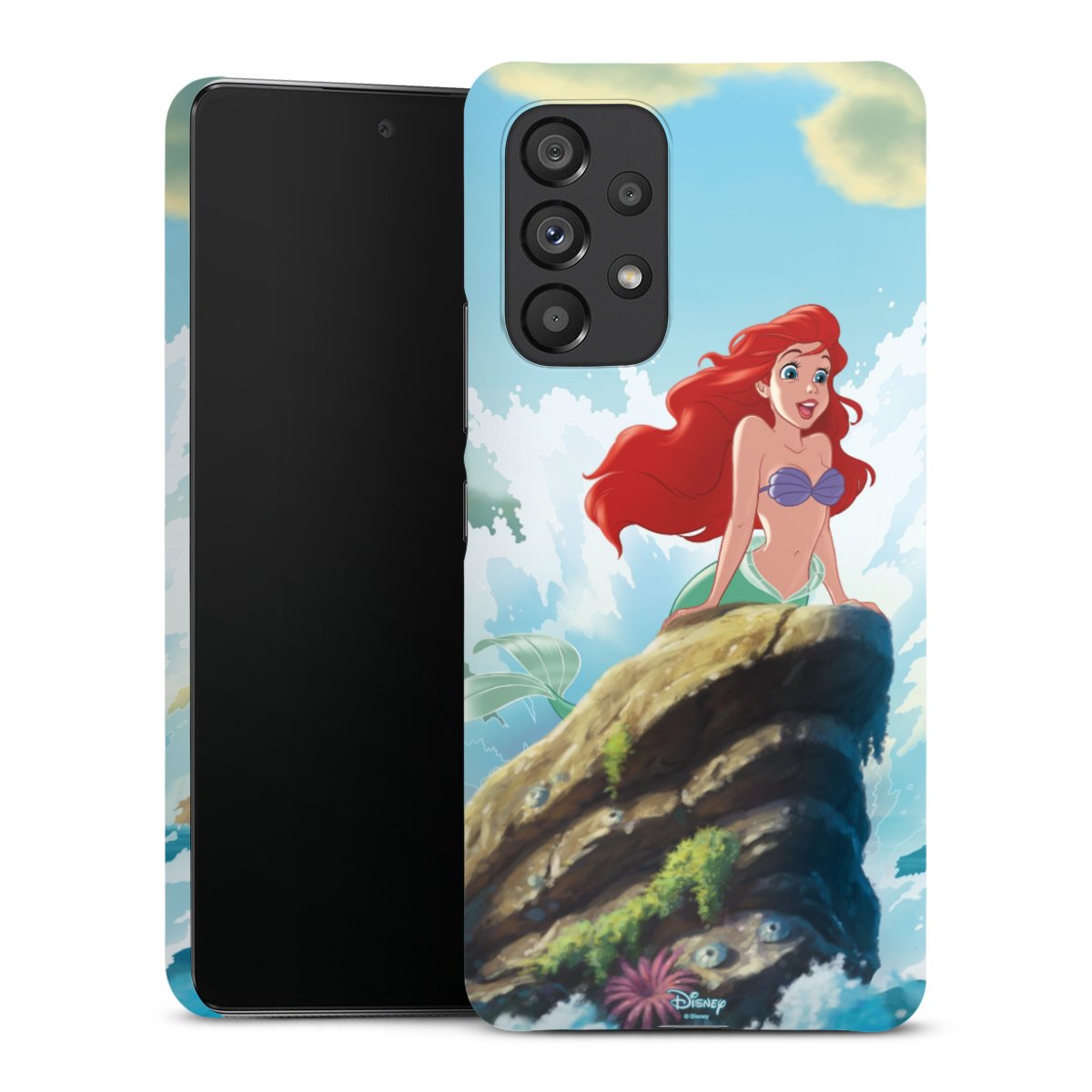 Galaxy A53 5G Handy Premium Case Smartphone Handyhülle Schutzhülle matt Mermaid Arielle Die Meerjungfrau Official Licensed Product Premium Case