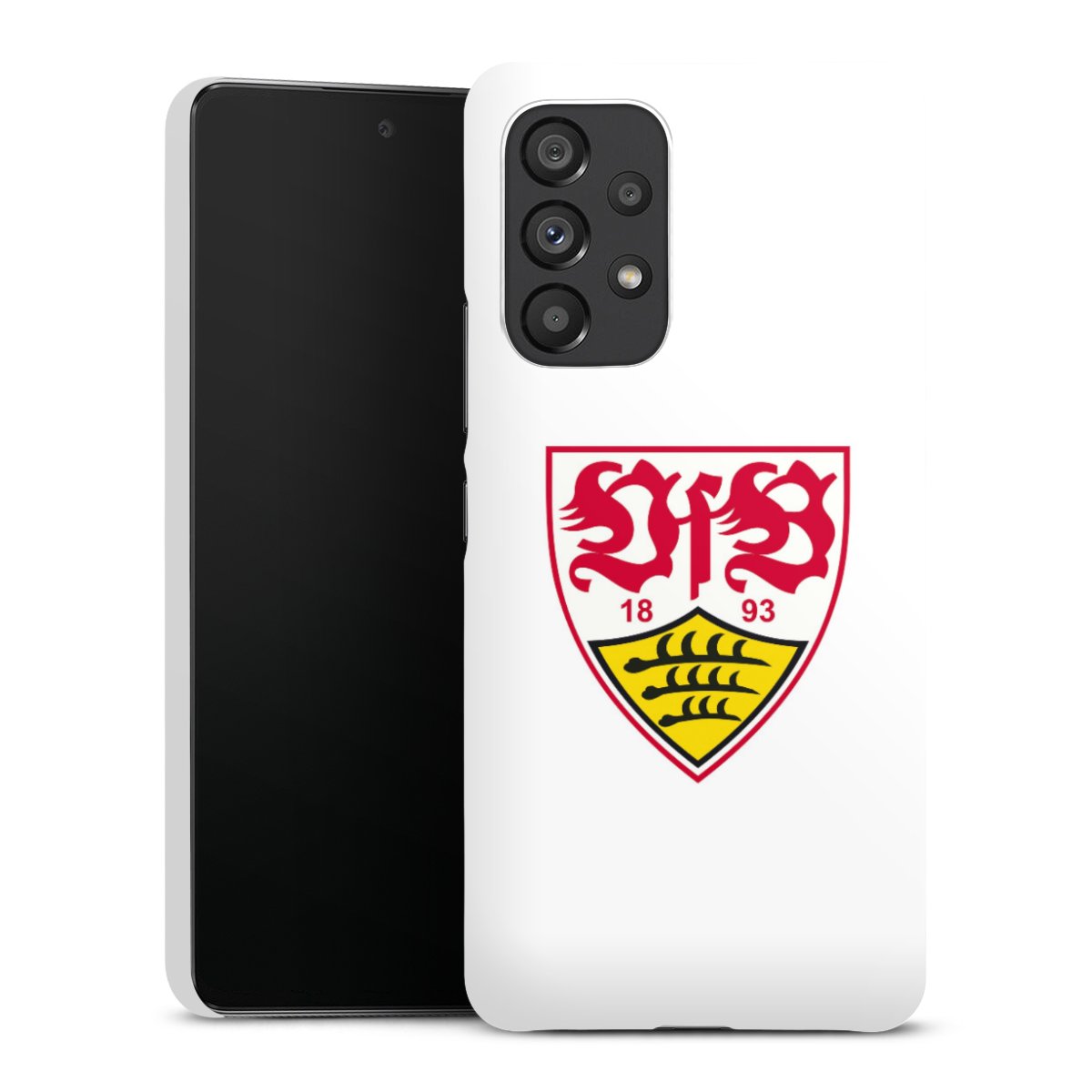 Galaxy A53 5G Handy Premium Case Smartphone Handyhülle Schutzhülle matt Logo Official Licensed Product Vfb Stuttgart Premium Case