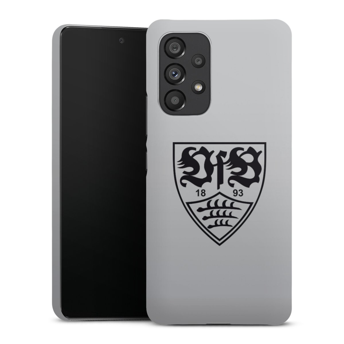 Galaxy A53 5G Handy Premium Case Smartphone Handyhülle Schutzhülle matt Logo Vfb Stuttgart Official Licensed Product Premium Case