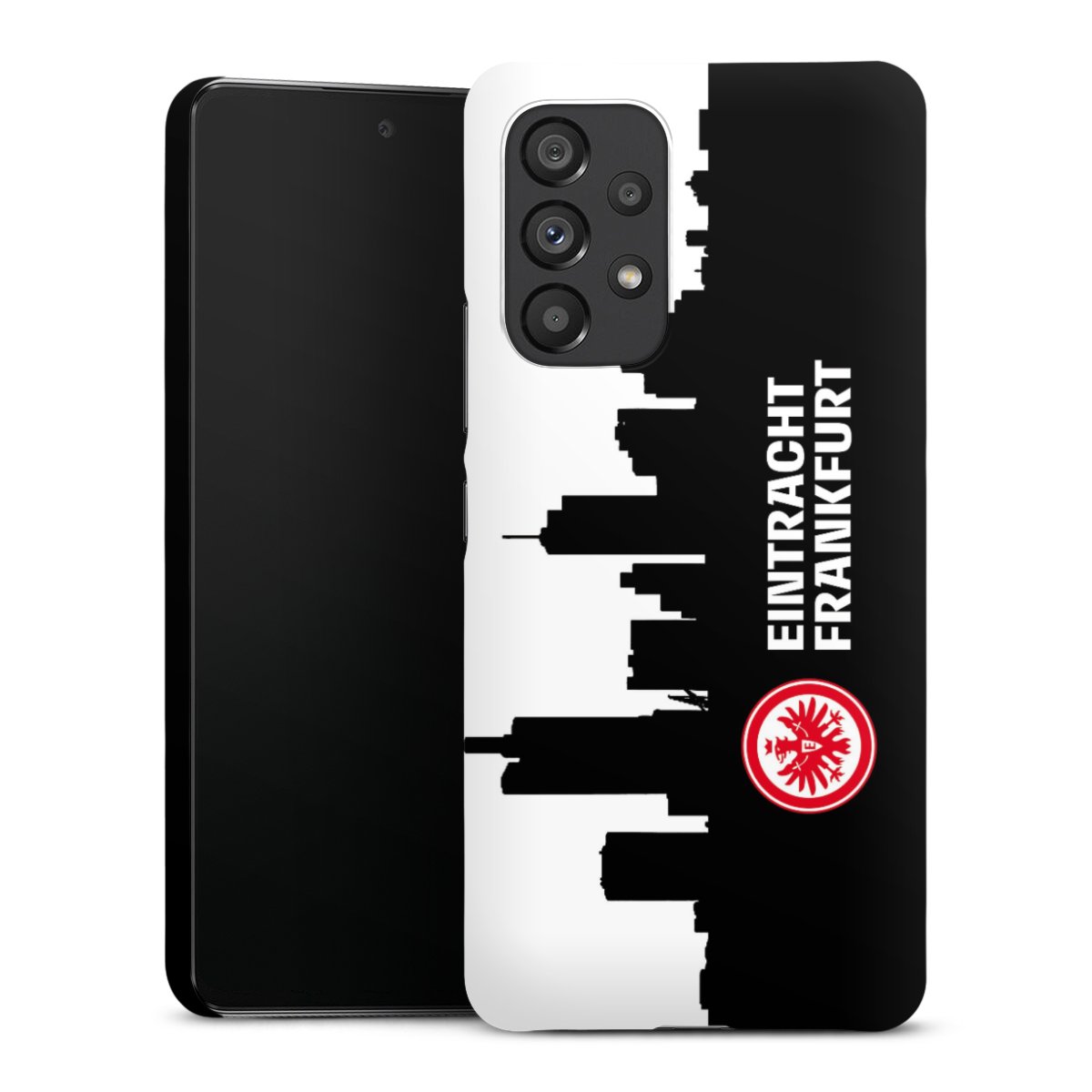 Galaxy A53 5G Handy Premium Case Smartphone Handyhülle Schutzhülle matt Sge Eintracht Frankfurt Official Licensed Product Premium Case