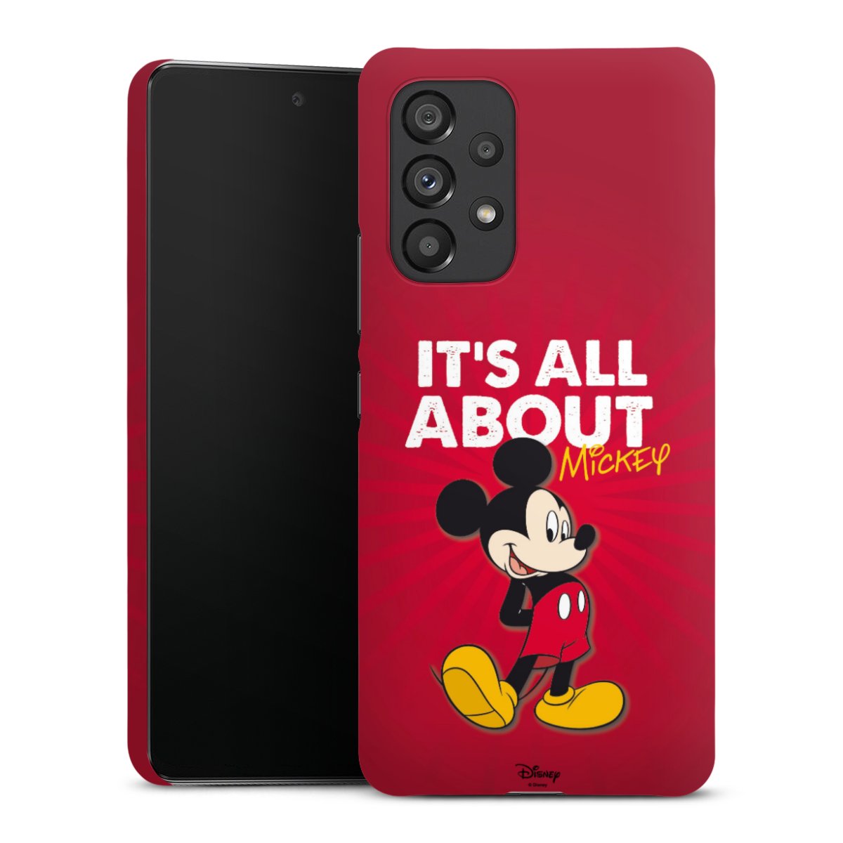 Galaxy A53 5G Handy Premium Case Smartphone Handyhülle Schutzhülle matt Mouse Disney Official Licensed Product Premium Case