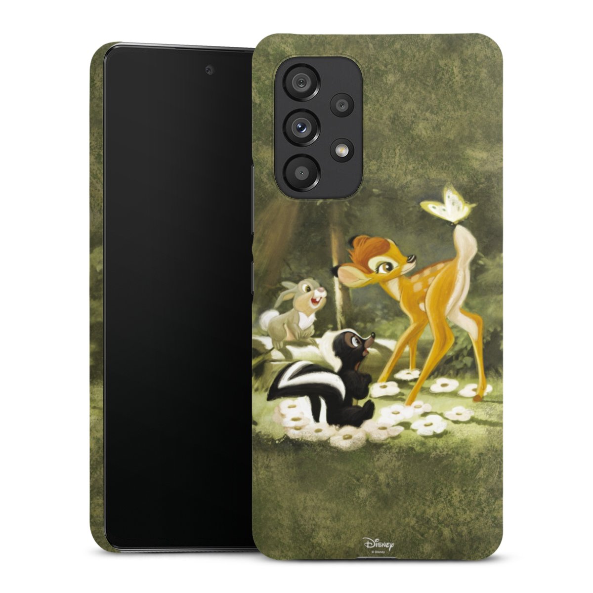 Galaxy A53 5G Handy Premium Case Smartphone Handyhülle Schutzhülle matt Disney Official Licensed Product Bambi Premium Case