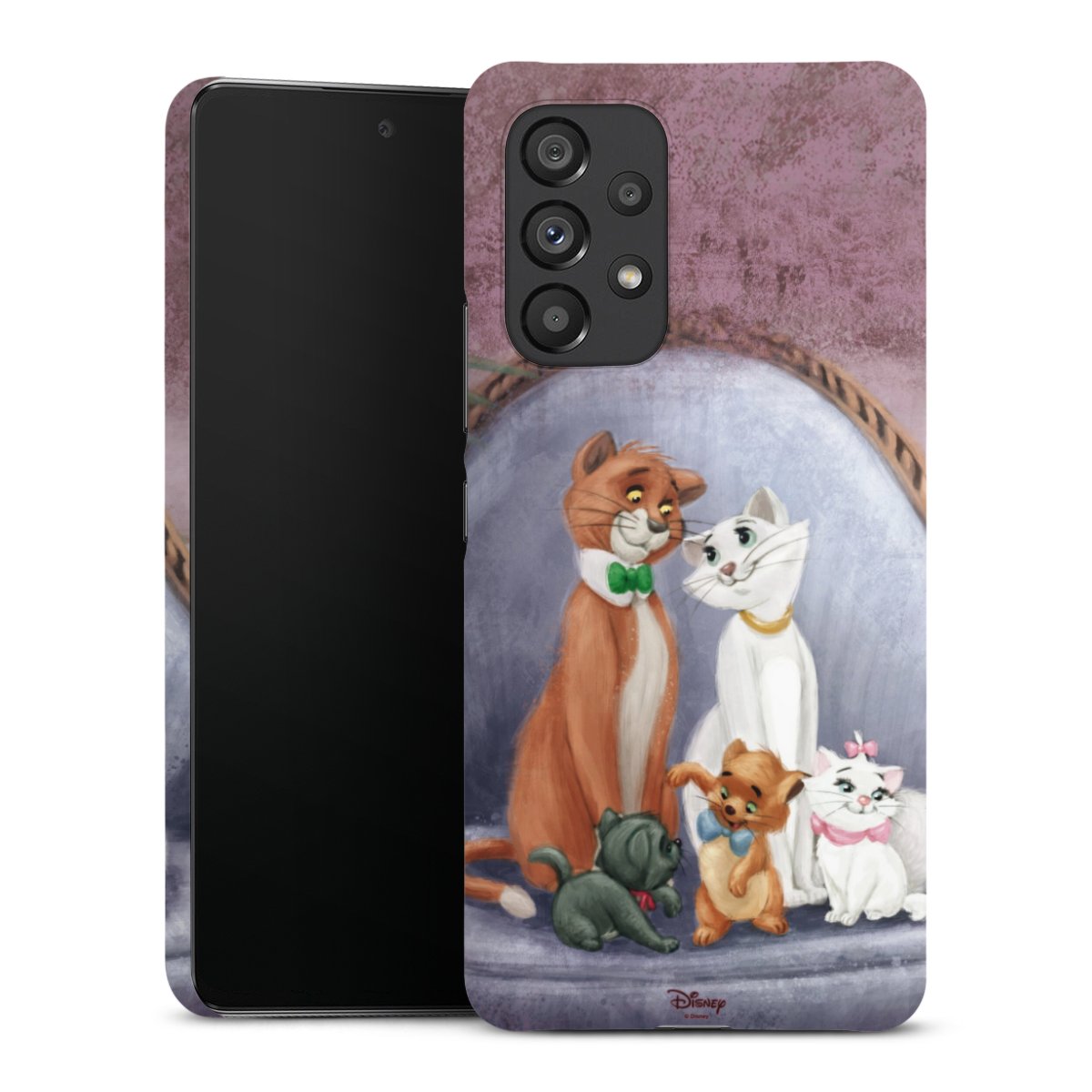 Galaxy A53 5G Handy Premium Case Smartphone Handyhülle Schutzhülle matt Official Licensed Product Disney Aristocats Premium Case