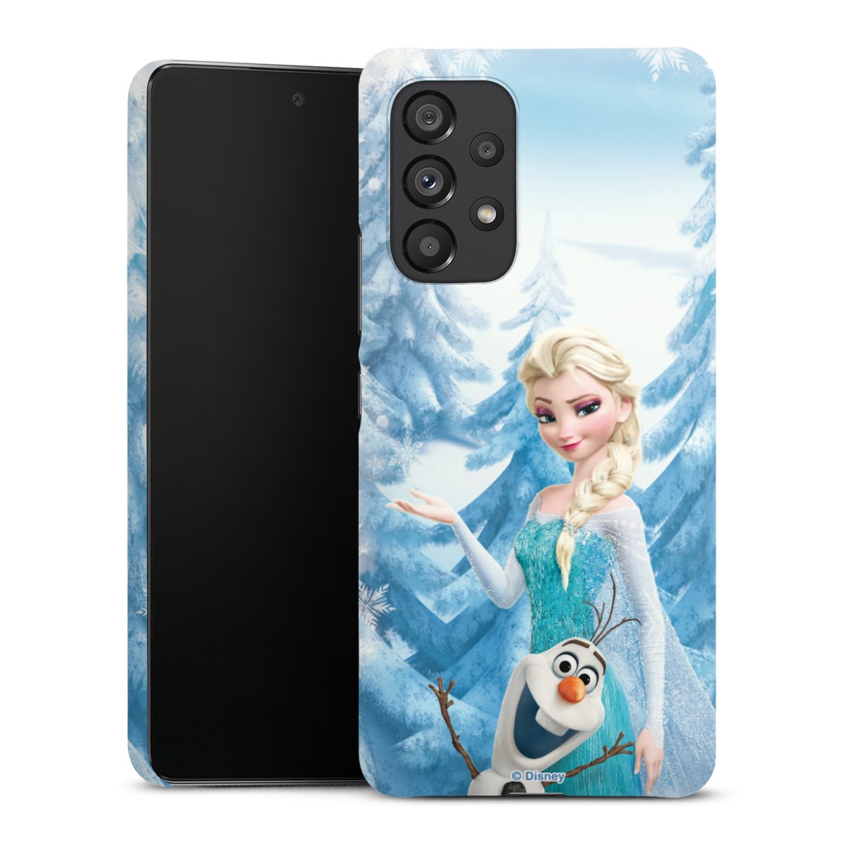 Galaxy A53 5G Handy Premium Case Smartphone Handyhülle Schutzhülle matt Official Licensed Product Frozen Elsa Disney Premium Case