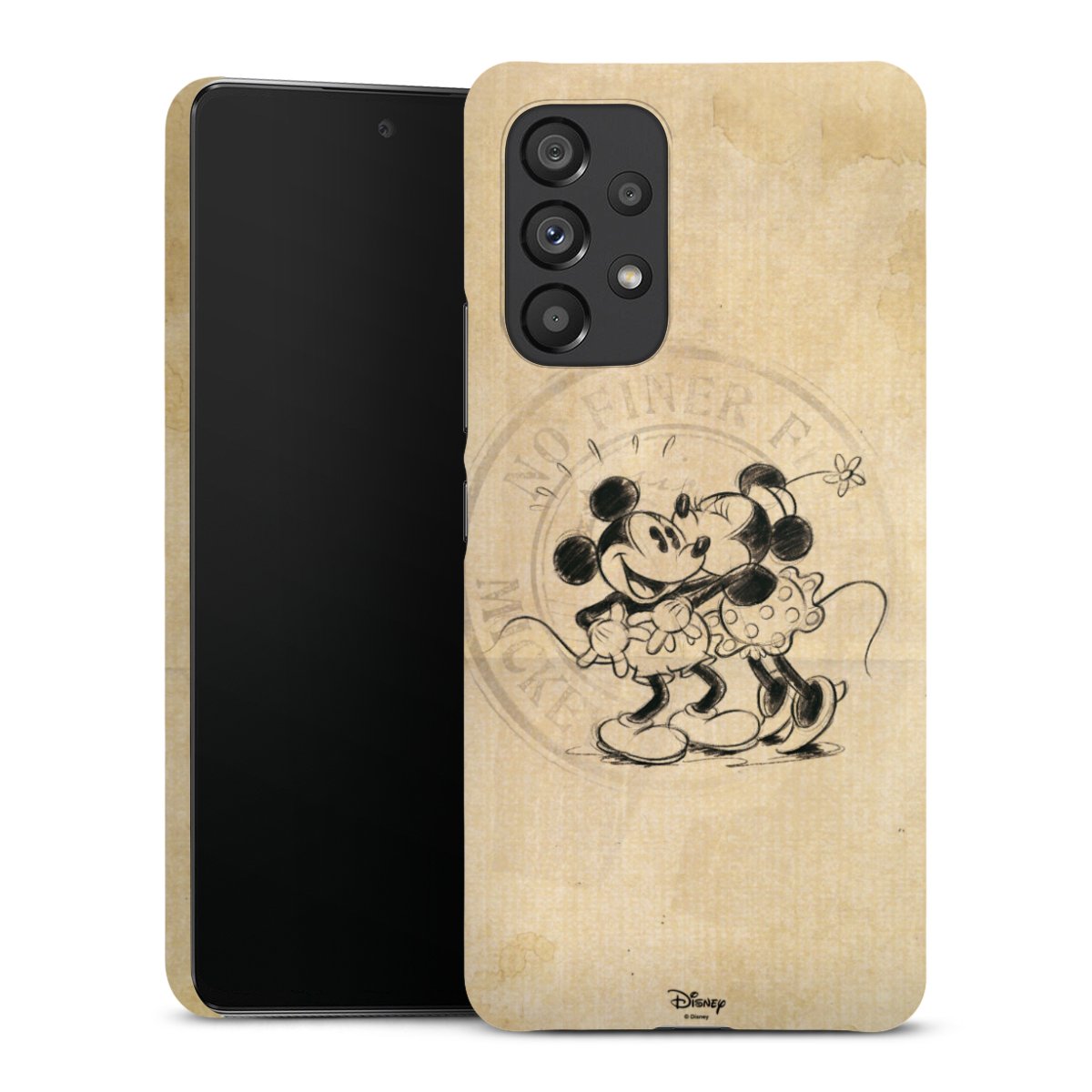 Galaxy A53 5G Handy Premium Case Smartphone Handyhülle Schutzhülle matt Mickey Mouse Vintage Minnie Mouse Premium Case