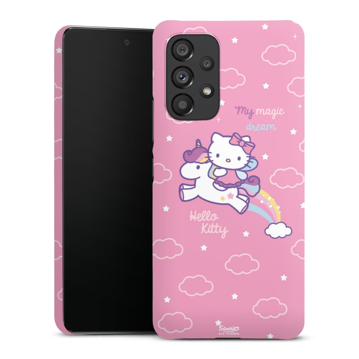 Galaxy A53 5G Handy Premium Case Smartphone Handyhülle Schutzhülle matt Einhorn Official Licensed Product Hello Kitty Premium Case