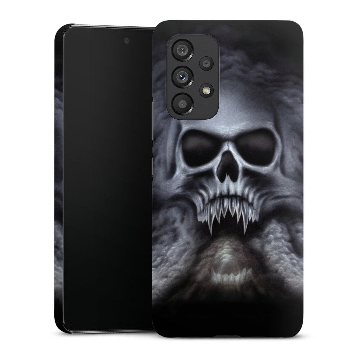 Galaxy A53 5G Handy Premium Case Smartphone Handyhülle Schutzhülle glänzend Totenkopf Skull Premium Case