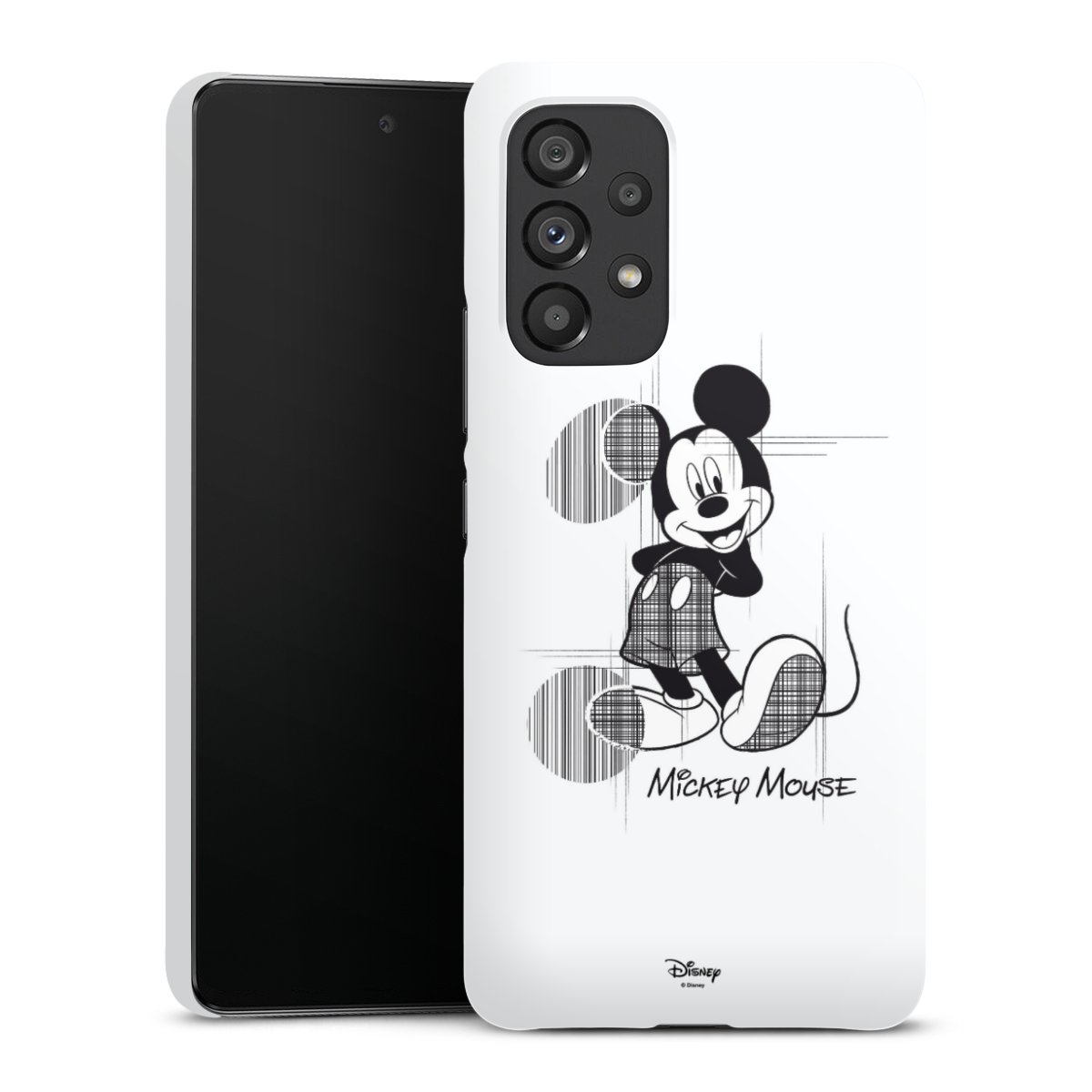 Galaxy A53 5G Handy Premium Case Smartphone Handyhülle Schutzhülle glänzend Disney Official Licensed Product Mickey Mouse Premium Case