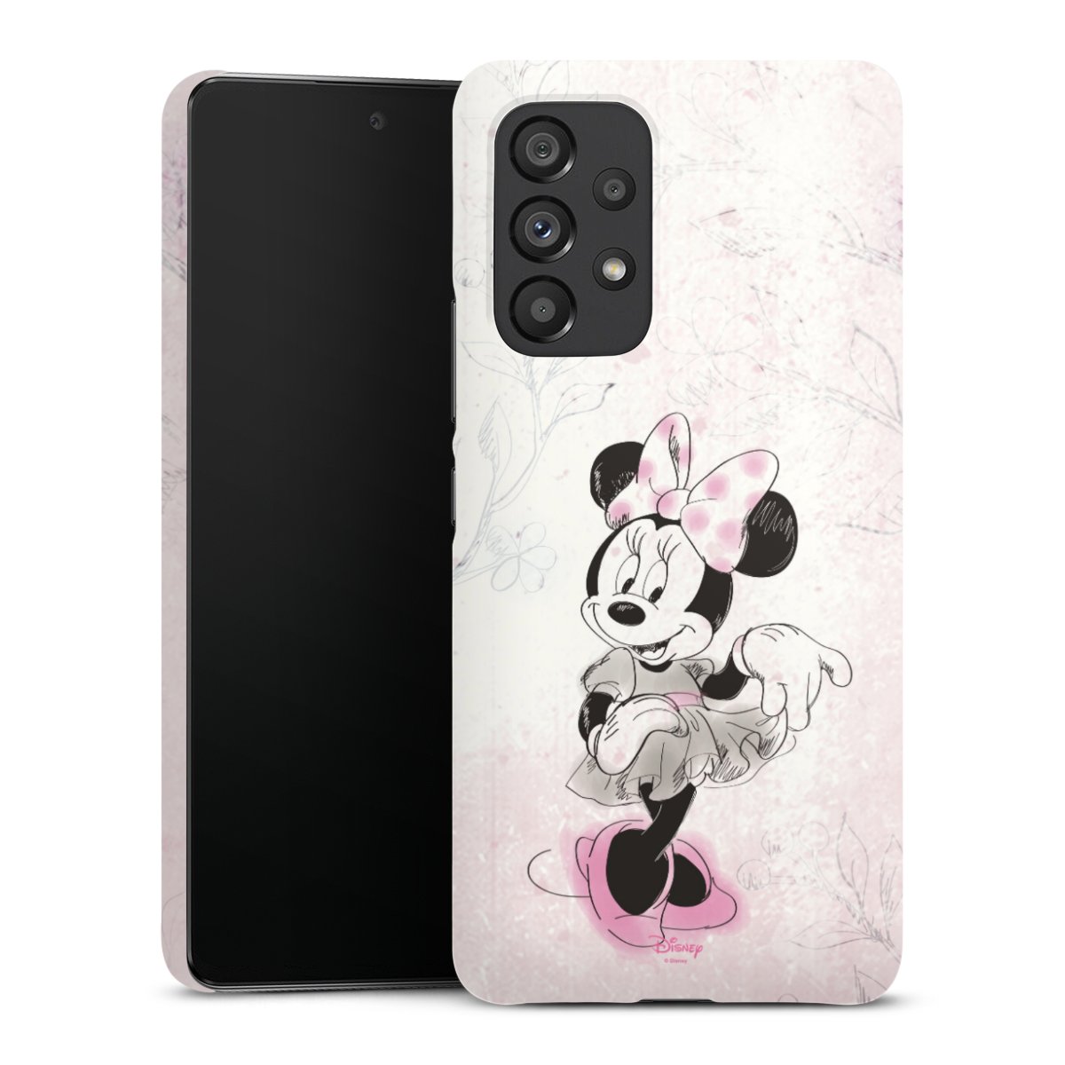 Galaxy A53 5G Handy Premium Case Smartphone Handyhülle Schutzhülle glänzend Disney Minnie Mouse Vintage Premium Case