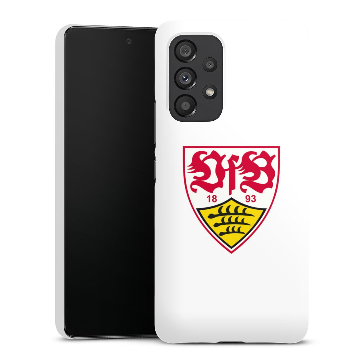 Galaxy A53 5G Handy Premium Case Smartphone Handyhülle Schutzhülle glänzend Logo Official Licensed Product Vfb Stuttgart Premium Case