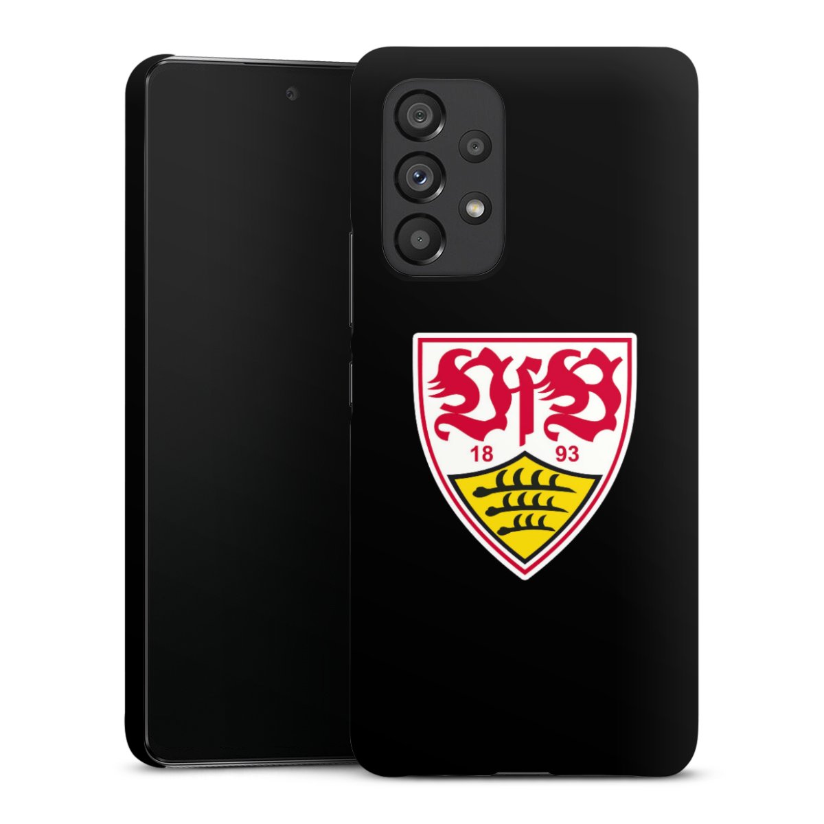 Galaxy A53 5G Handy Premium Case Smartphone Handyhülle Schutzhülle glänzend Vfb Stuttgart Official Licensed Product Coat Of Arms Premium Case