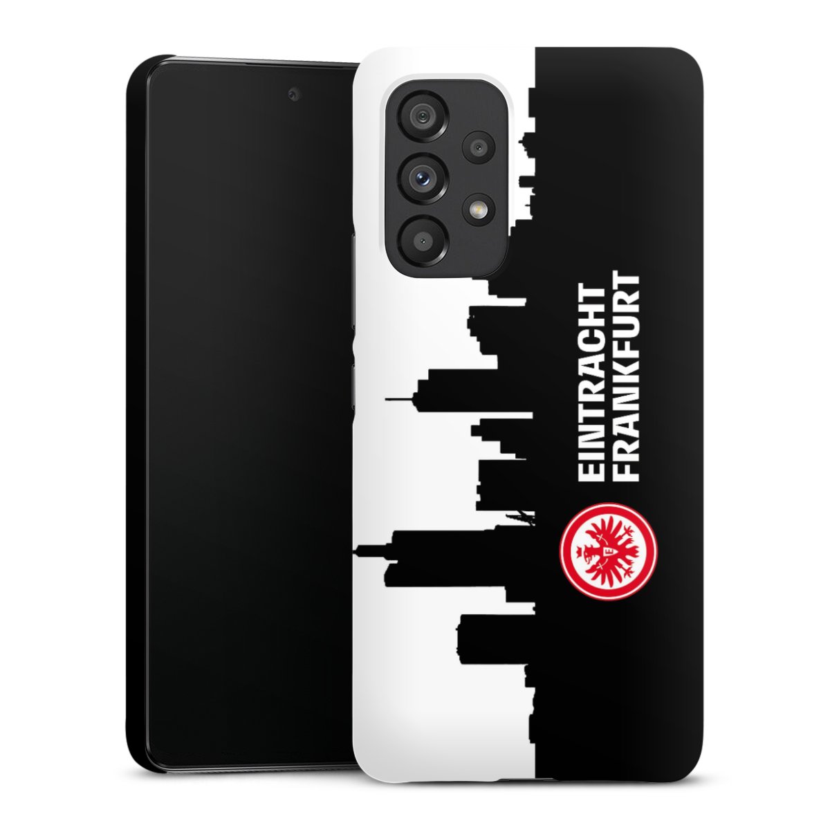 Galaxy A53 5G Handy Premium Case Smartphone Handyhülle Schutzhülle glänzend Sge Eintracht Frankfurt Official Licensed Product Premium Case