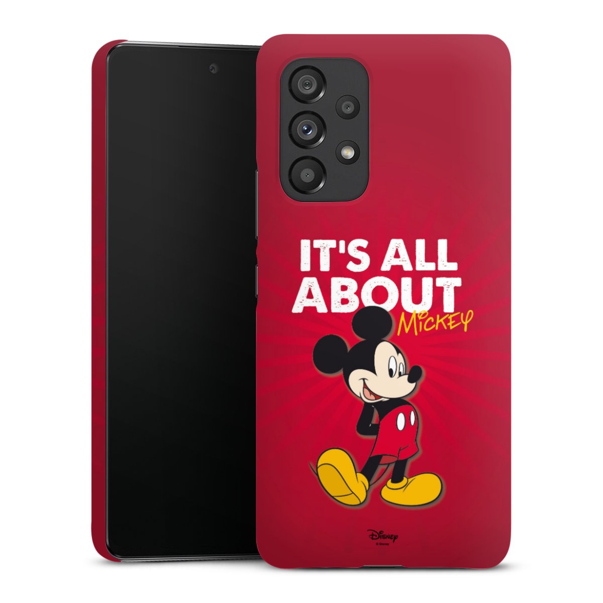 Galaxy A53 5G Handy Premium Case Smartphone Handyhülle Schutzhülle glänzend Mouse Disney Official Licensed Product Premium Case