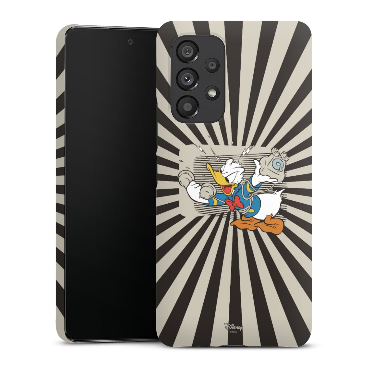 Galaxy A53 5G Handy Premium Case Smartphone Handyhülle Schutzhülle glänzend Donald Duck Disney Official Licensed Product Premium Case